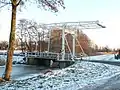 Ophaalbrug over de Doezumertocht