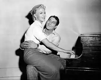 Peggy Lee en Danny Thomas in The Jazz Singer