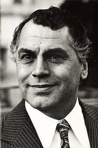 Portret van Peijnenburg als minister voor Wetenschapsbeleid in 1979