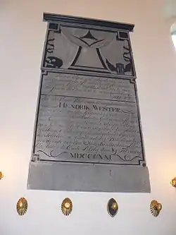 Herdenkingssteen in de Nederlandse Hervormde Kerk, Oude Pekela