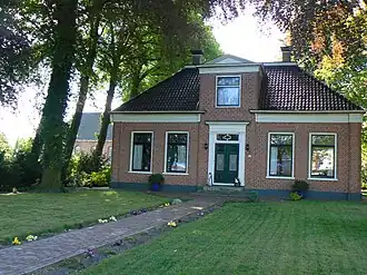 De pastorie naast de kerk