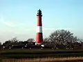 De vuurtoren van Pellworm