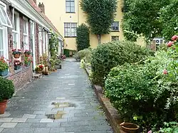 Een van de achterhofjes