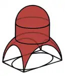 Pendentiefkoepel met tamboer