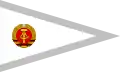 Wimpel voor vaartuigen van de Visserijinspectie (Fischereiaufsicht der Deutschen Demokratischen Republik).