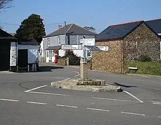 Kruising in de Pensilva-wijk.