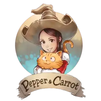 Logo van Pepper&Carrot