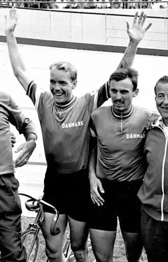 Lyngemark (links) in 1968