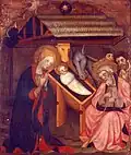 Geboorte, deel van een retabel gemaakt voor de Sant Pere de Cubells, ca. 1400