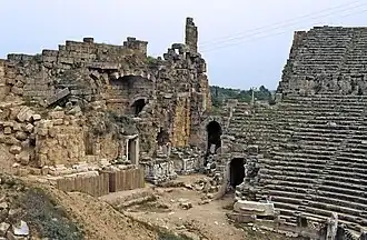 Het Romeins theater van Perge