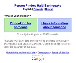 Google Person Finder