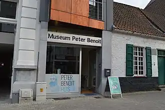 Het Peter Benoit Huis tijdens openmonumentendag in 2021