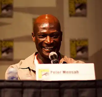 Peter Mensah op de ComicCon Spartacus Press Release 2009