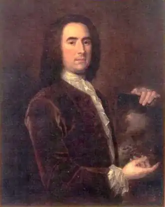 Peter Monamy door Thomas Stubley, ca. 1730