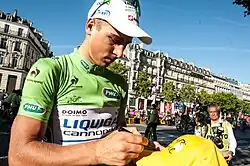 Peter Sagan won het puntenklassement