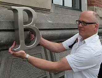 Grafisch ontwerper Peter Verheul, 2010.