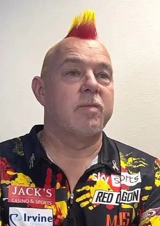 Peter Wright in 2022