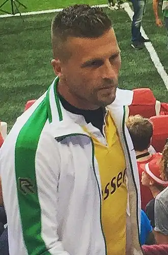 Peter van der Vlag tijdens de Johan Cruijff Schaal 2015.