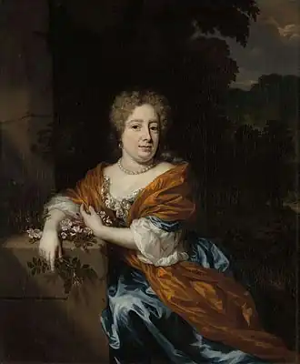 Portret van Petronella Dunois door Nicolaes Maes