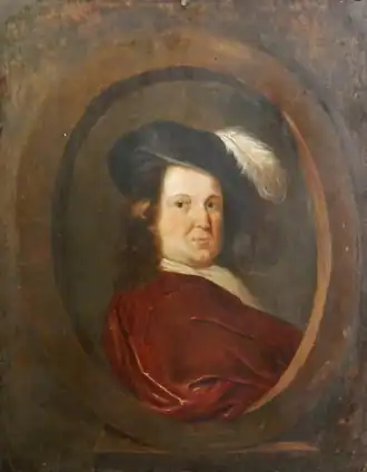 Molijn (zelfportret), 1836