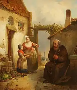 De bedelmonnik, 1840