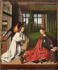 Petrus Christus: De annunciatie