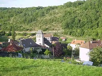 Gezicht op Peyrilles