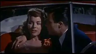 Terry Moore en Barry Coe in Peyton Place