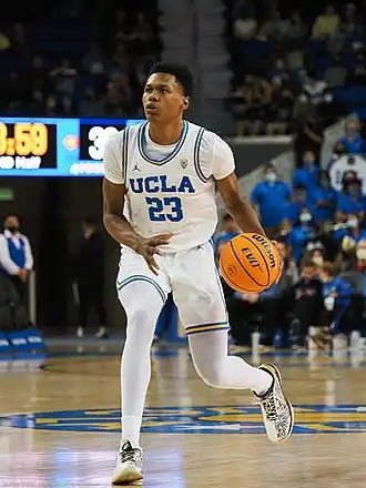 Peyton Watson in 2021 bij de UCLA Bruins