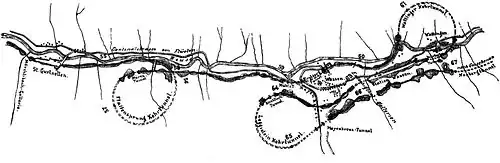 bergtraject, Erstfeld – Göschenen