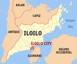 Kaart van Iloilo City