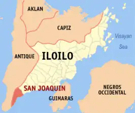 Kaart van San Joaquin