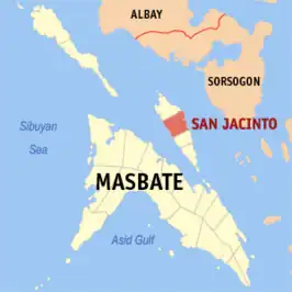 Kaart van San Jacinto