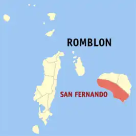 Kaart van San Fernando