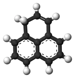 Molecuulmodel van fenaleen