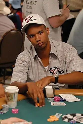 Ivey tijdens de World Series of Poker 2007