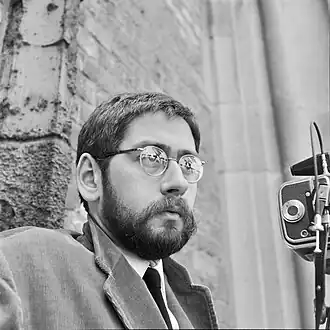 Foto: Karel A. Meijers, 1966, op de domtoren Utrecht