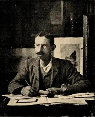 Philip Zilcken in zijn studio