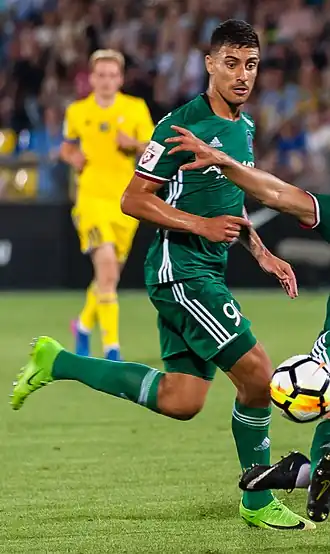 Sampaio als speler van Achmat Grozny in 2017