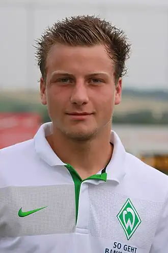 Bargfrede in 2009 als speler van Werder Bremen