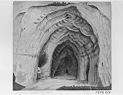 Grote Ingang, voorzijde, Philippe van Gulpen, 19e eeuw