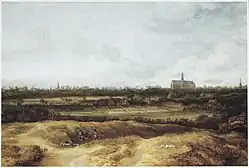Bleekvelden bij Haarlem, c. 1670-80; olieverf op linnen