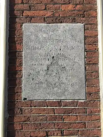 Gedenksteen (Nieuwsteeg, Leiden)