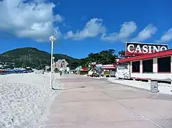 Great Bay Beach met de Boardwalk