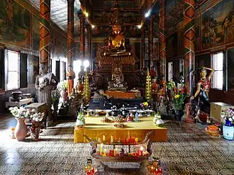 Interieur van de wihan