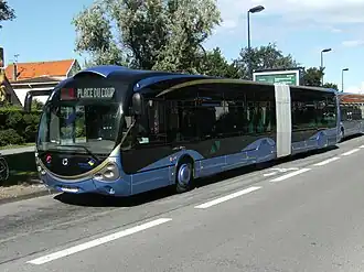 Irisbus Crealis Neo 18m versie van DK'Bus Marine te Duinkerke