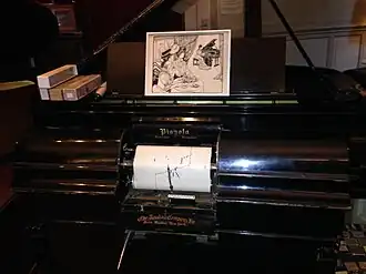 Pianola voorzetapparaat