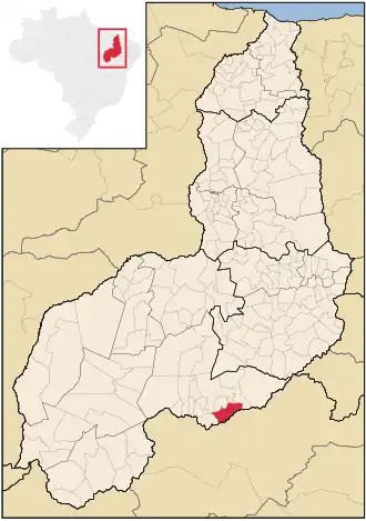 Kaart van Dirceu Arcoverde