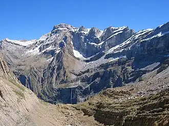 De Pic du Marboré, gezien vanuit Gavarnie