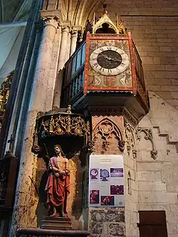 Het zeldzame veertiende-eeuws uurwerk